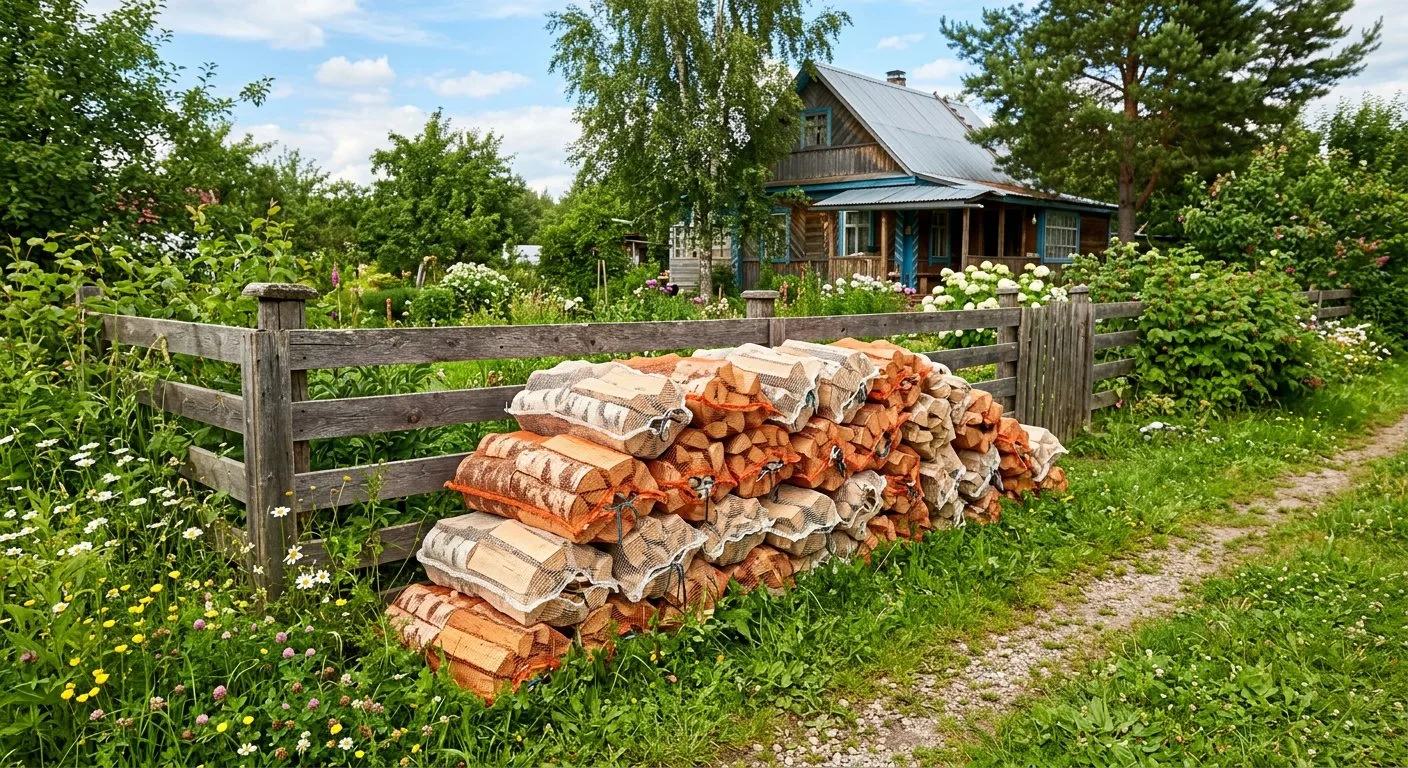 Дрова для дачи в Щербинке